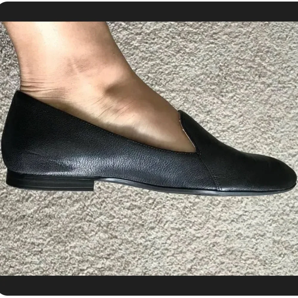 Naturalizer Black Leather Loafers - Picture 4 of 14